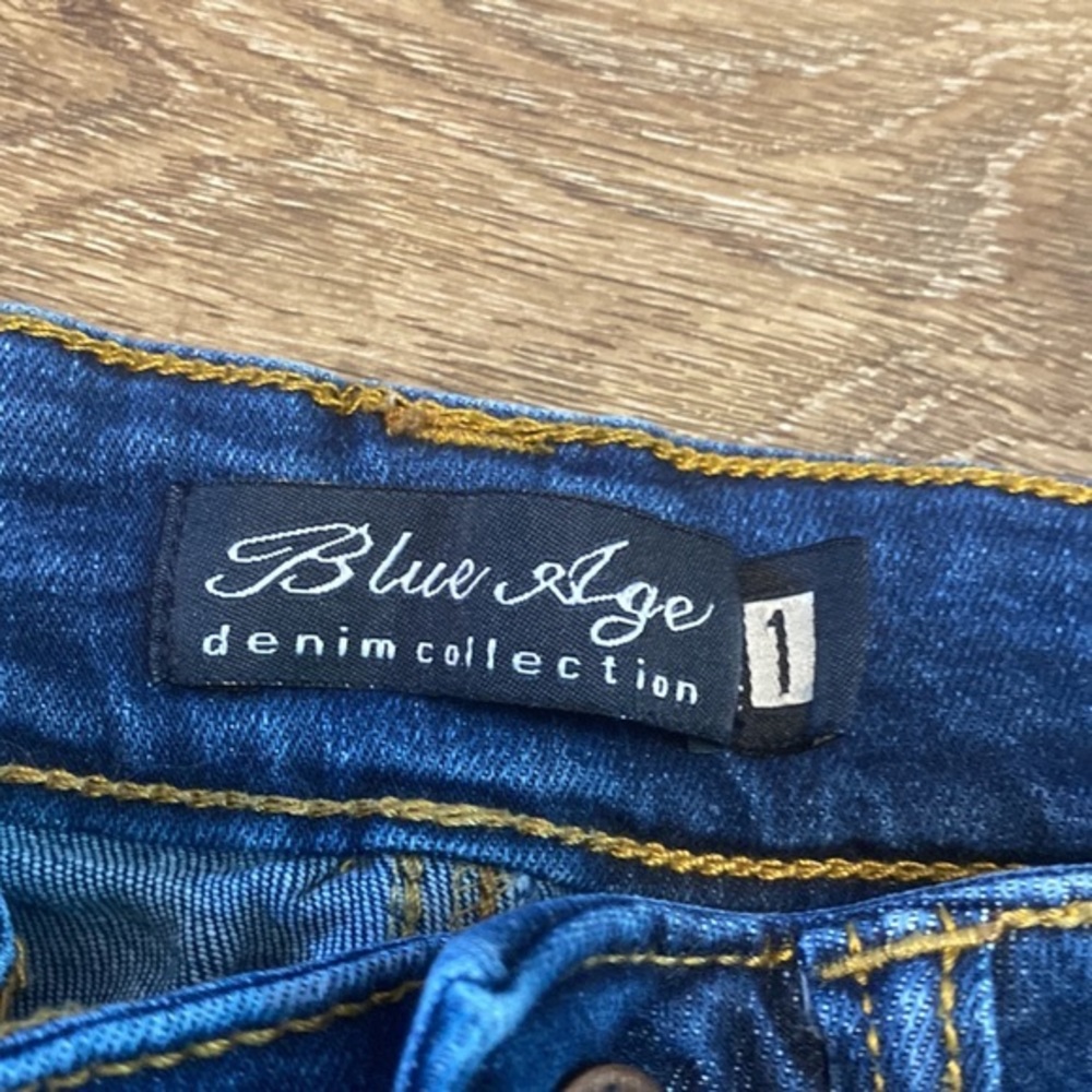 Blue age skinny jeans 1 - Picture 2 of 5